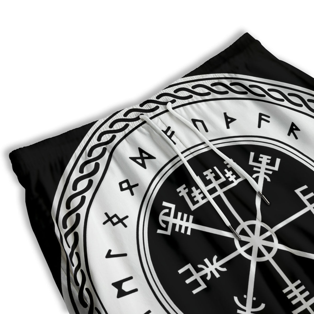 Vegvisir Viking Print Men's Athletic Shorts