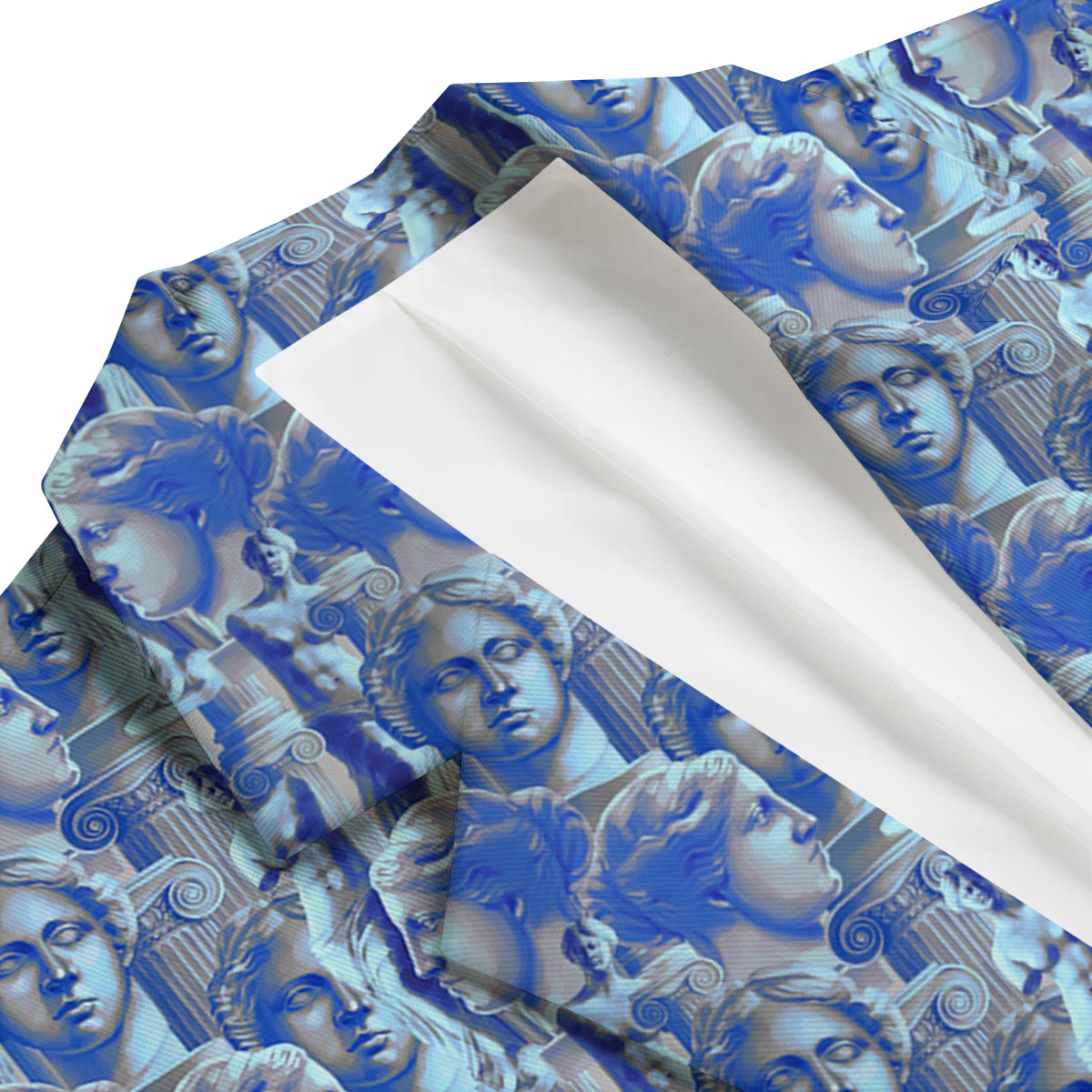 Venus Pattern Print Men's Blazer-grizzshop