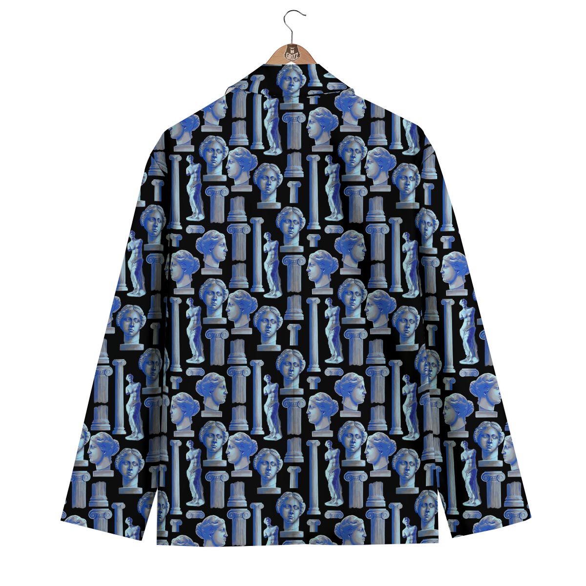 Venus Print Pattern Men's Blazer-grizzshop