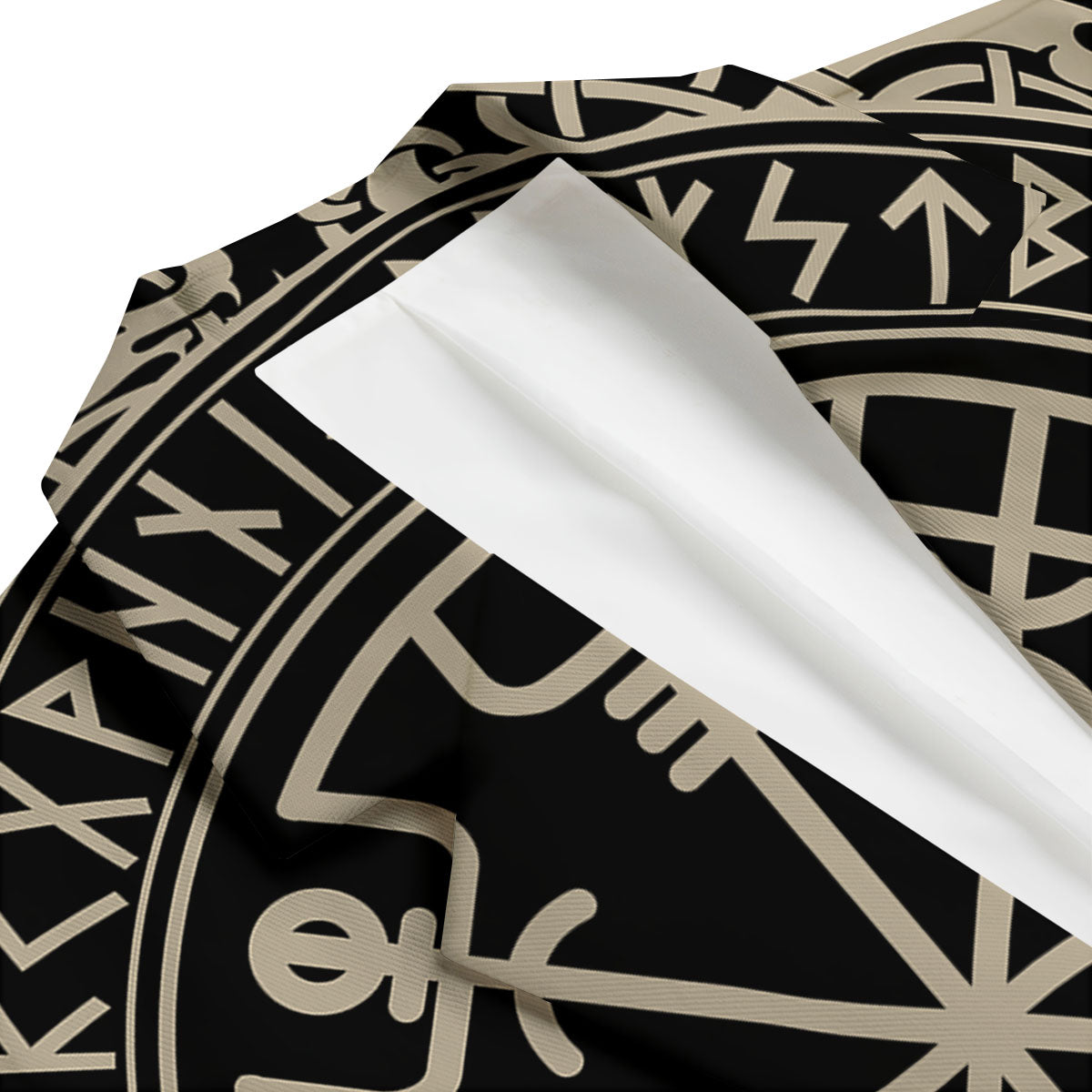 Viking Helm Of Terror Scandinavian Print Men's Blazer-grizzshop