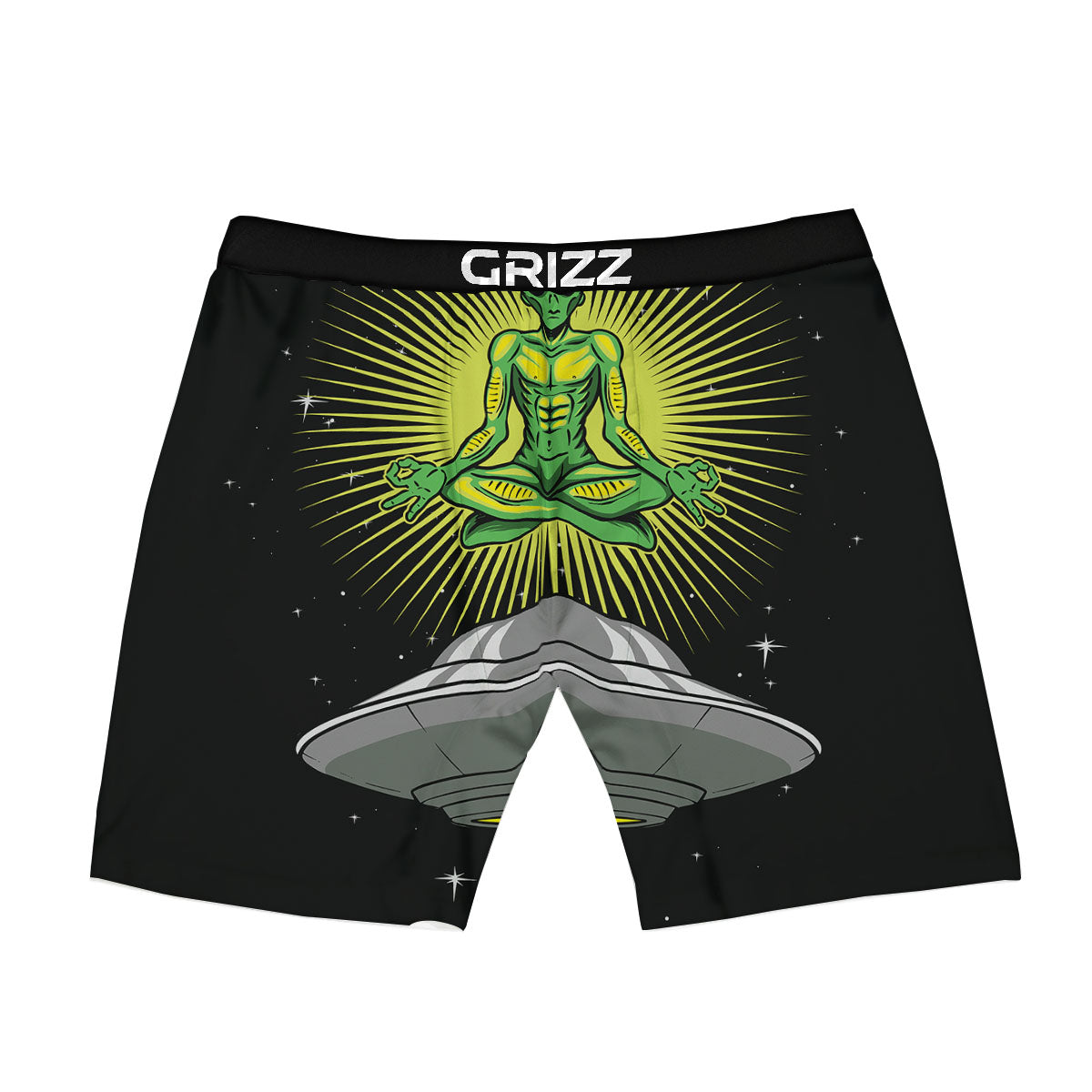 Viking Norse God Odin Blue Print Boxer Briefs-grizzshop