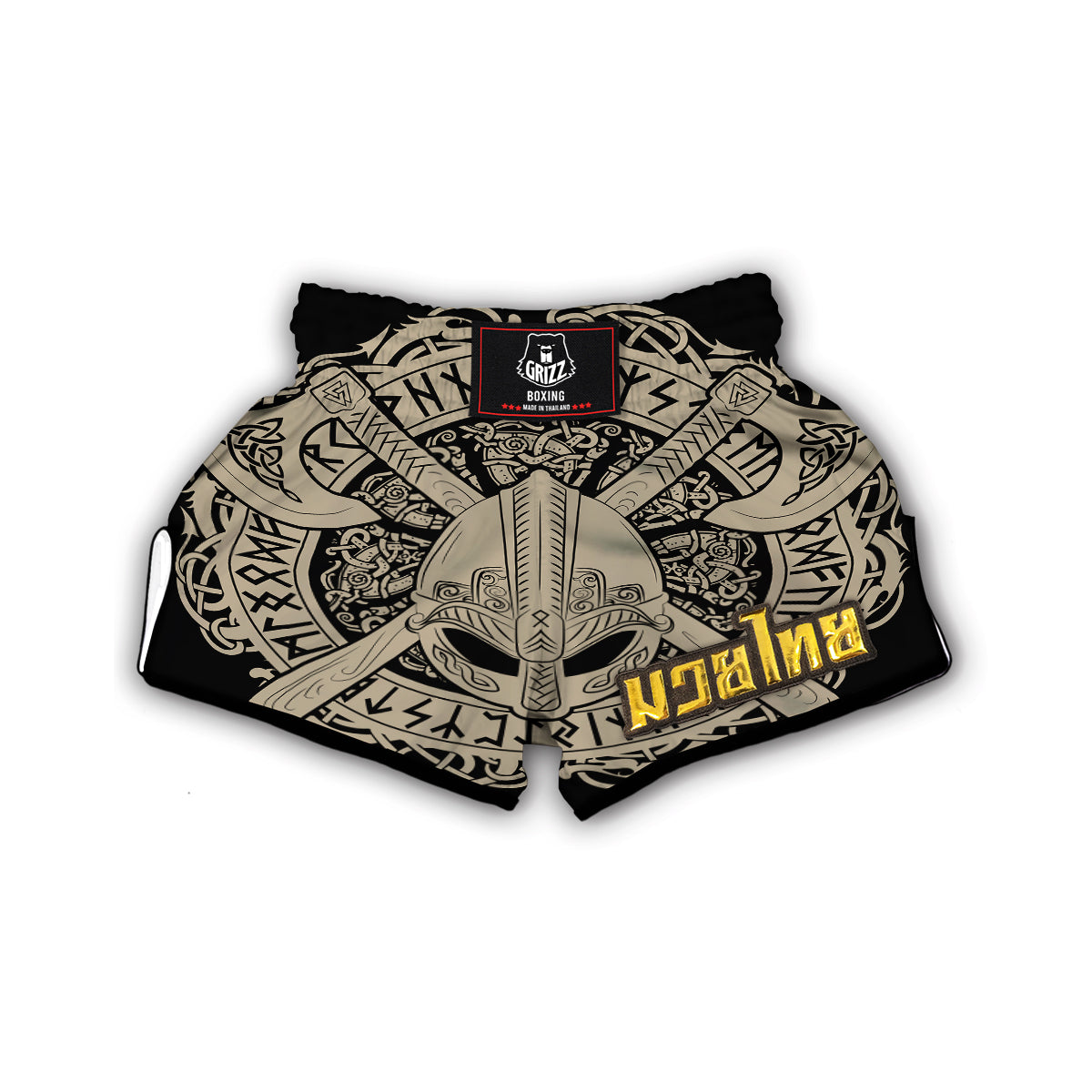 Viking Norse Muay Thai Boxing Shorts-grizzshop