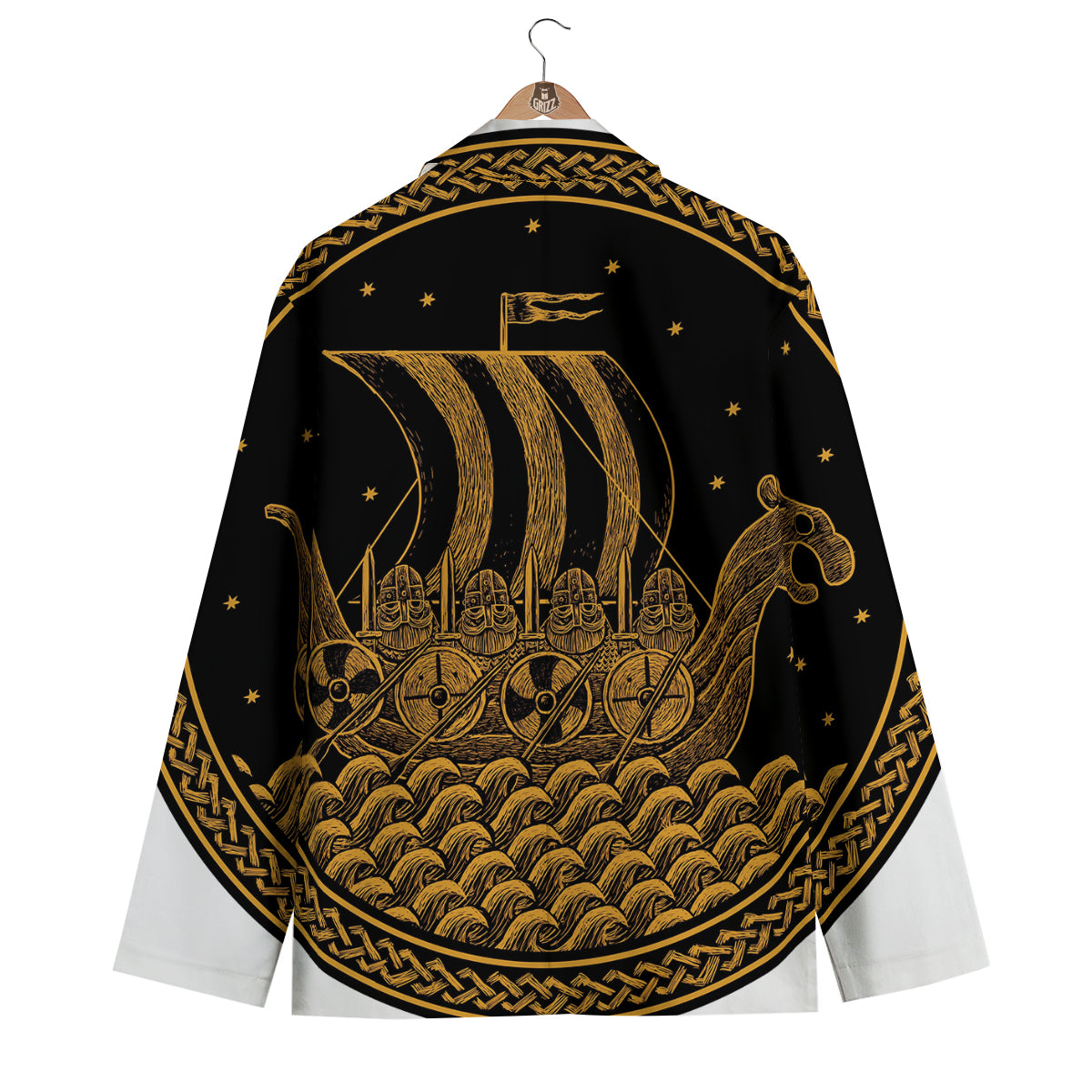 Viking Ship Drakkar Men's Blazer-grizzshop