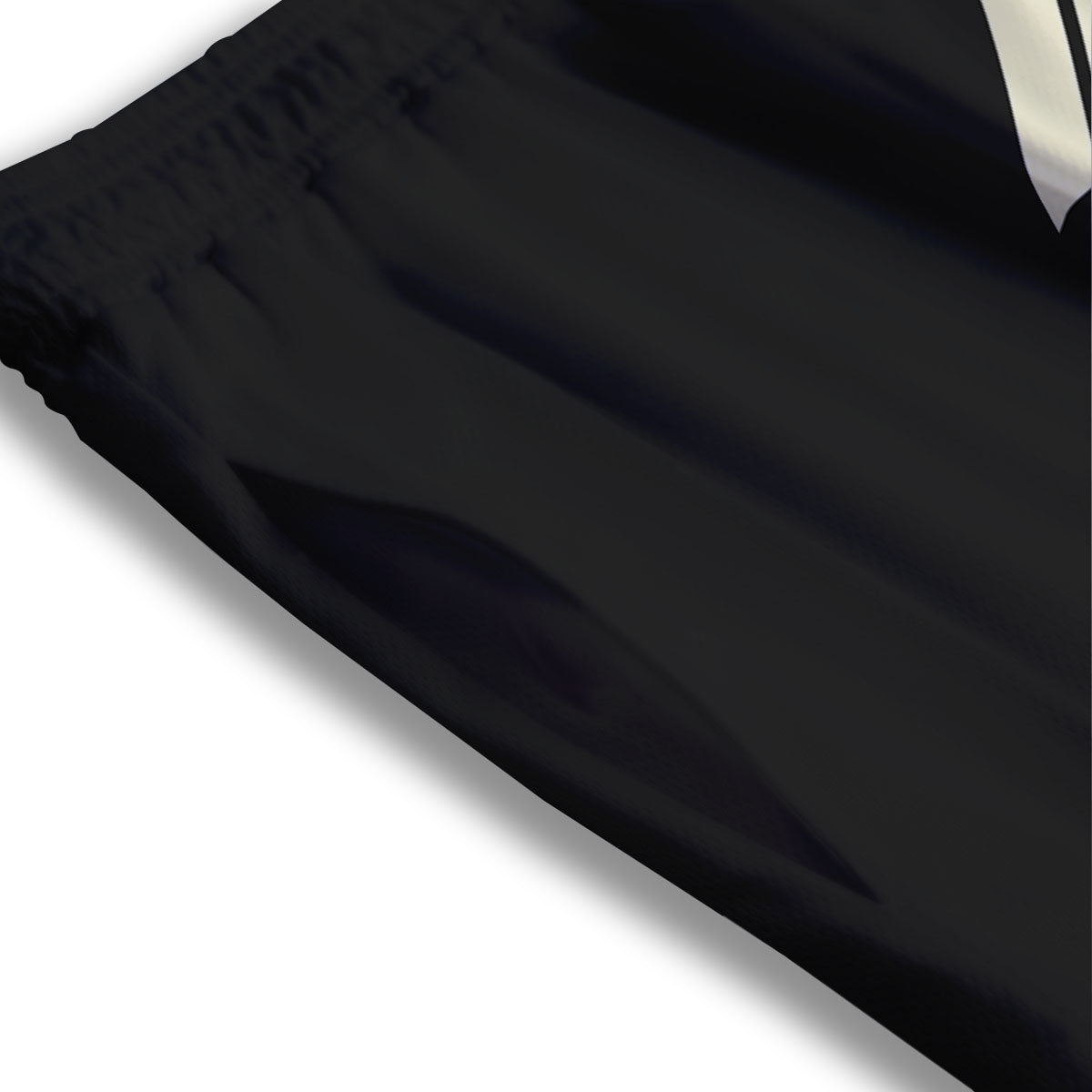 Viking Valknut Scandinavian Symbol Print Mesh Shorts