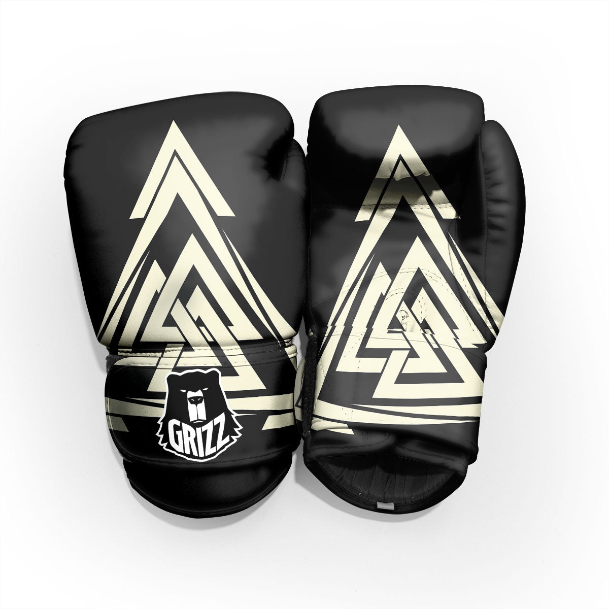 Viking Valknut Scandinavian Symbol Print Pro Boxing Glove