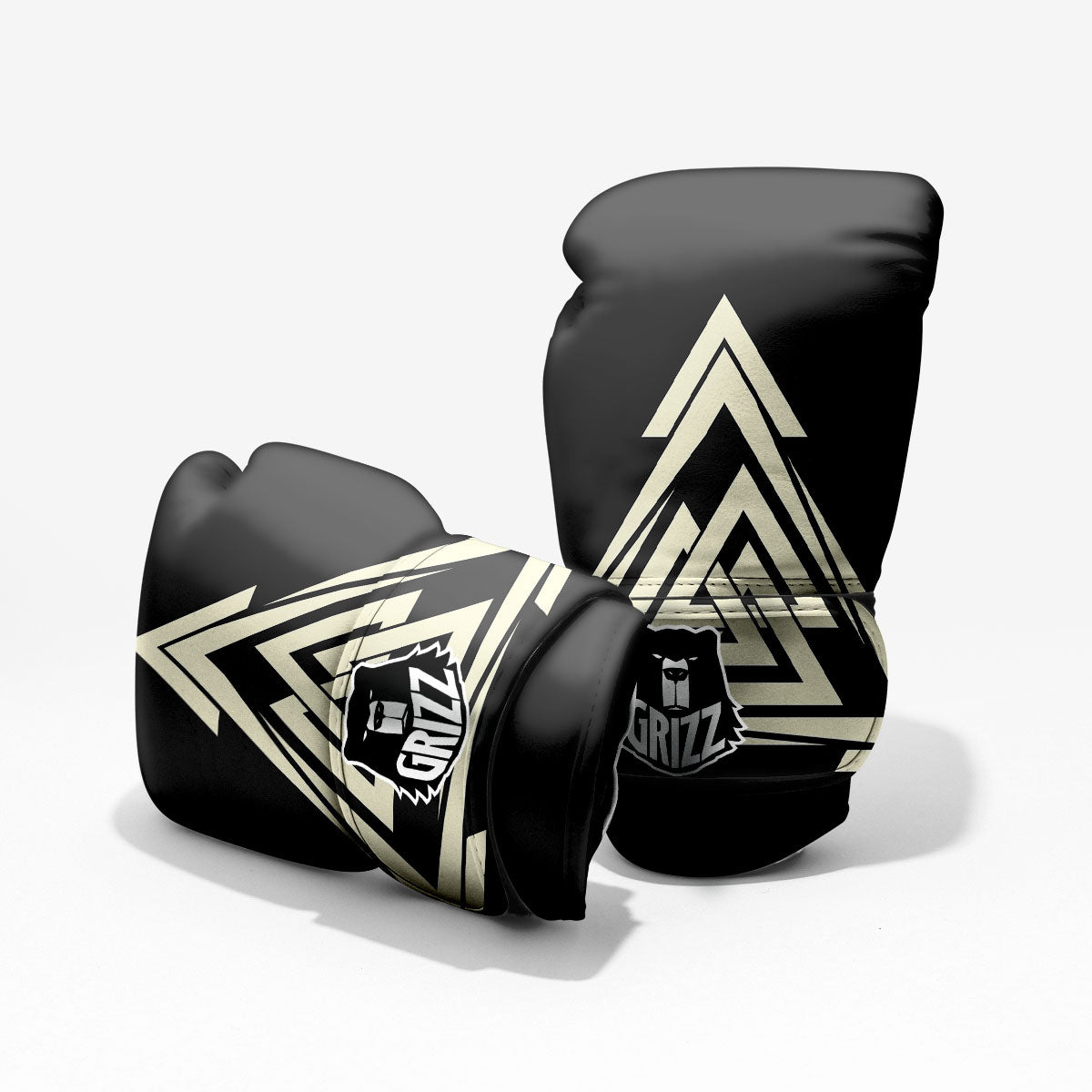Viking Valknut Scandinavian Symbol Print Pro Boxing Glove