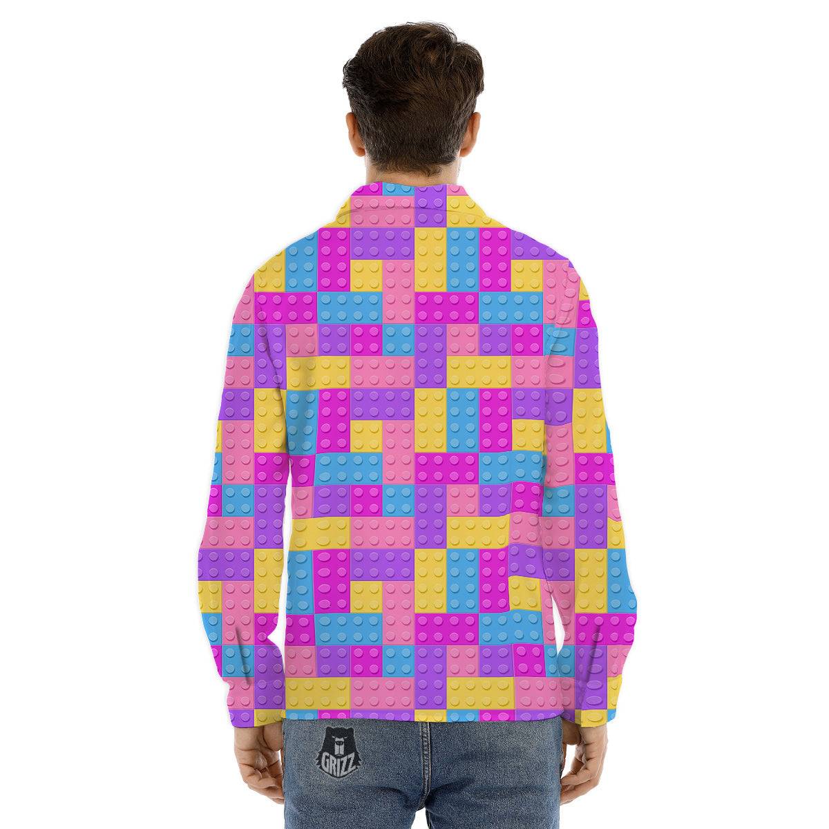 Viking Yggdrasil White And Black Print Men's Dress Shirts-grizzshop