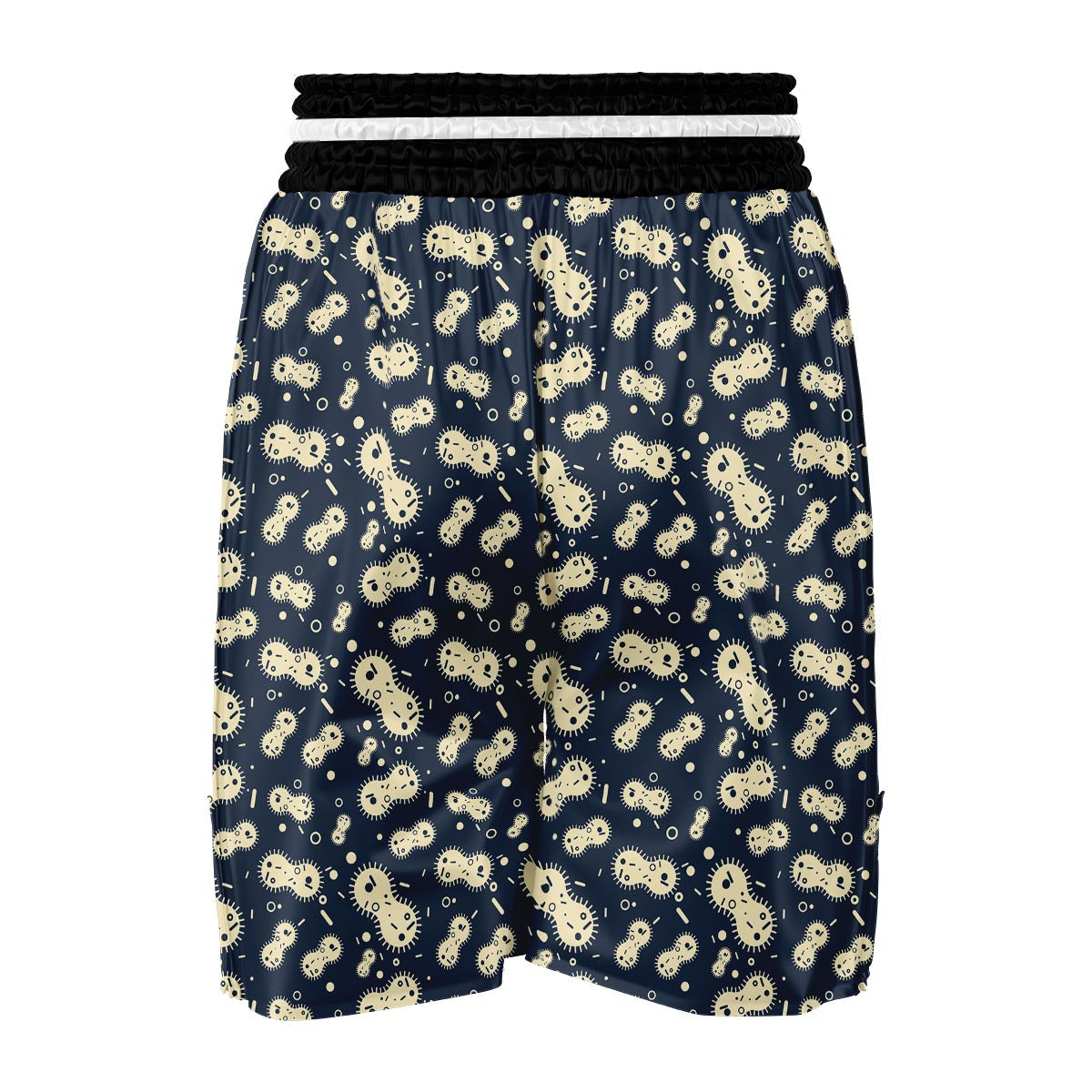 Virus Bacteria Print Pattern Boxing Shorts-grizzshop