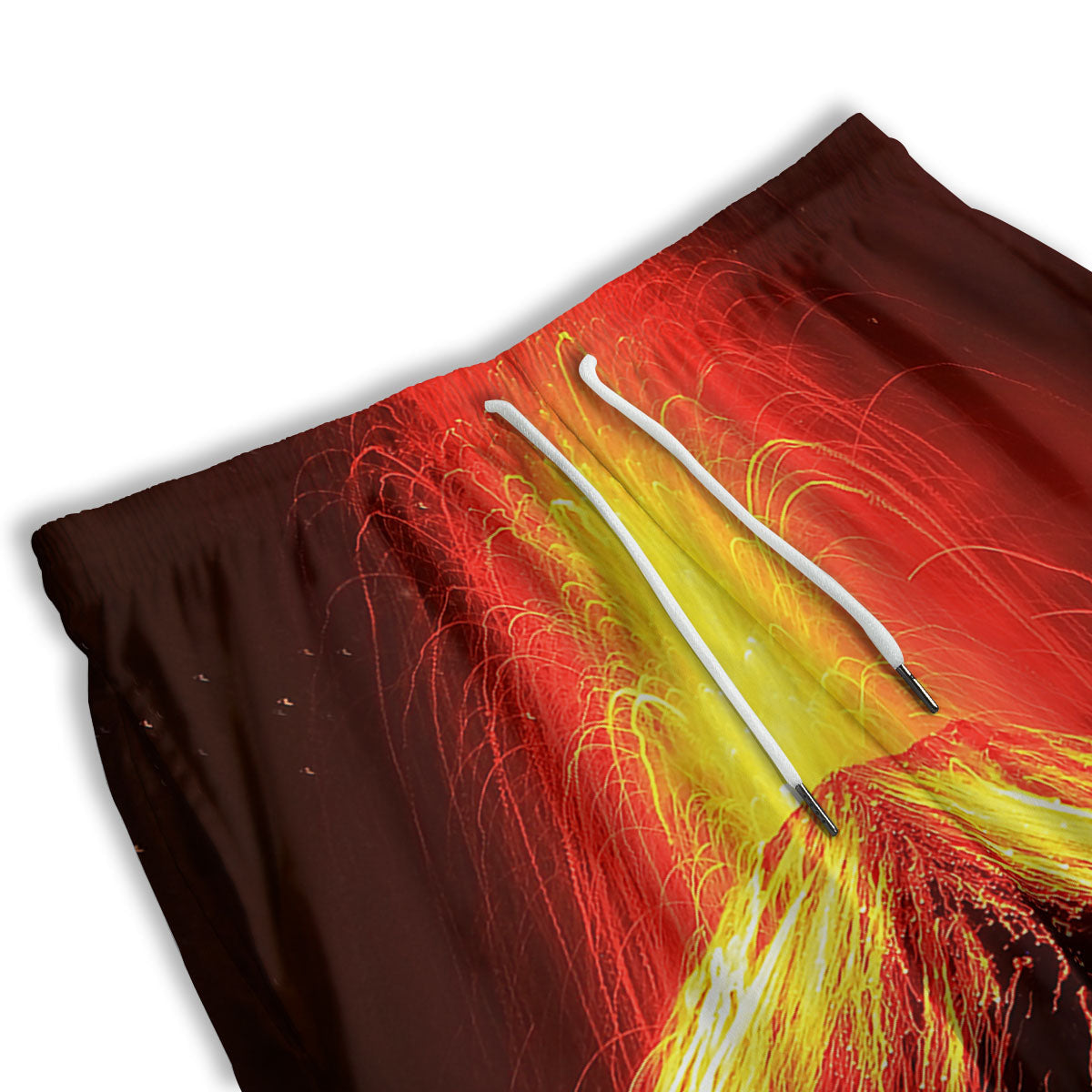Warrior Ninja Print Men's Athletic Shorts