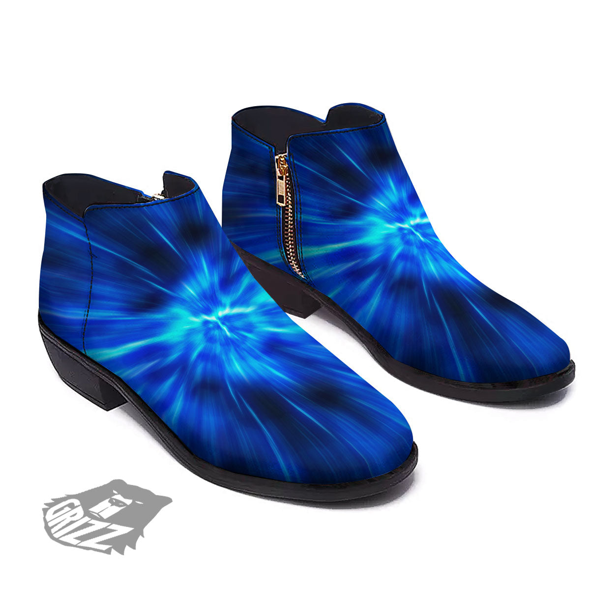 Vortex Lightspeed Print Ankle Boots-grizzshop