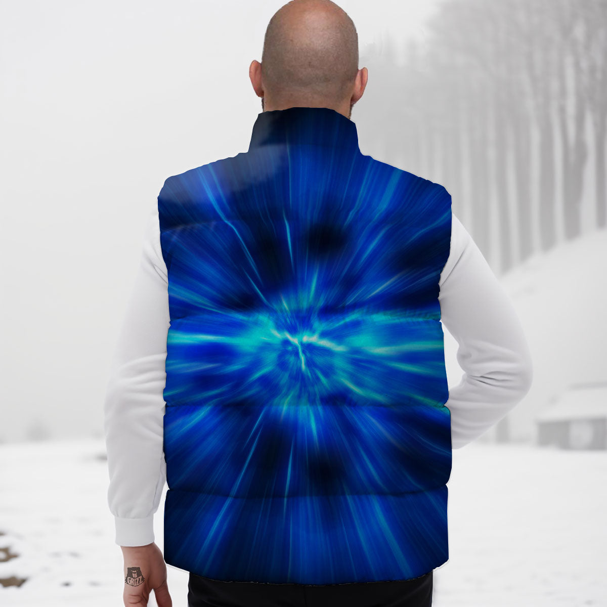 Vortex Lightspeed Print Down Vest