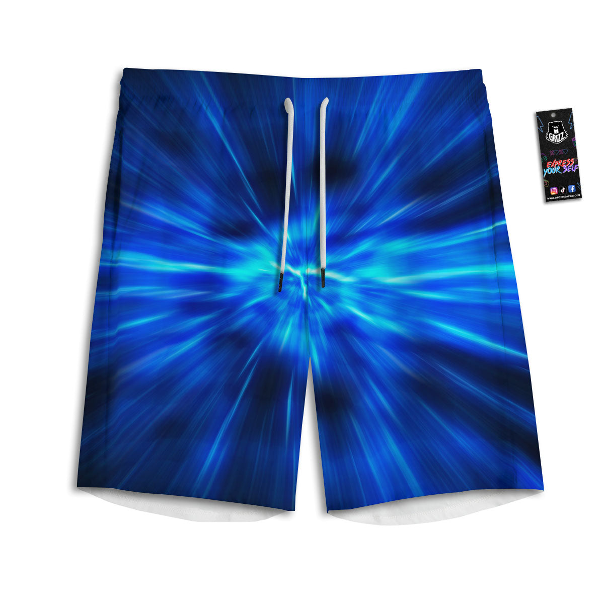 Vortex Lightspeed Print Men's Athletic Shorts