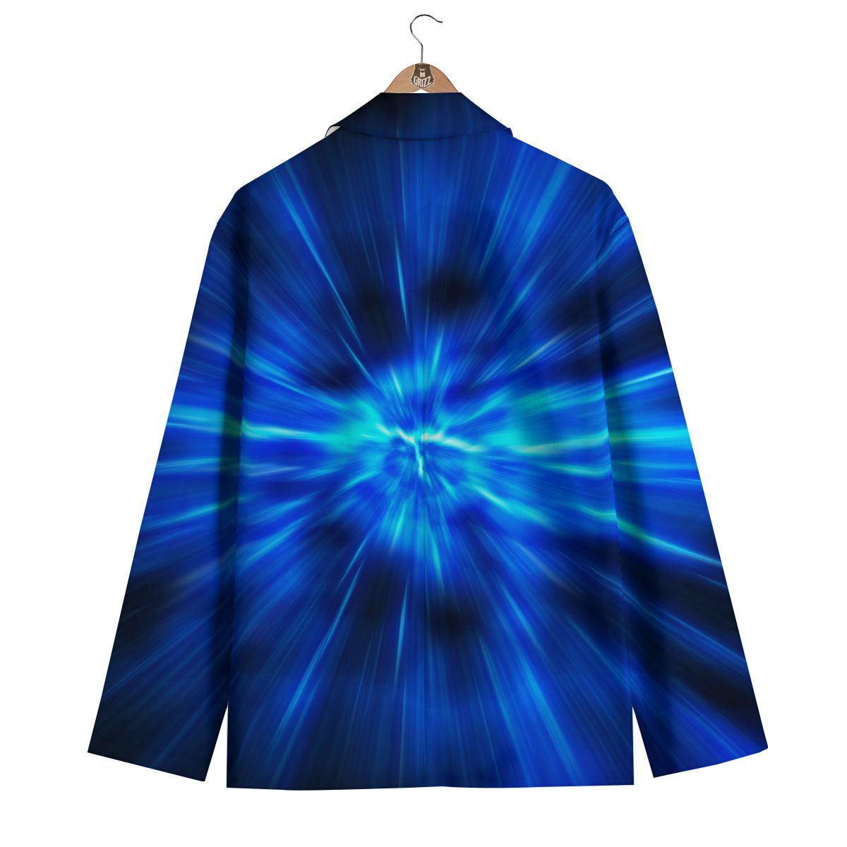 Vortex Lightspeed Print Men's Blazer-grizzshop