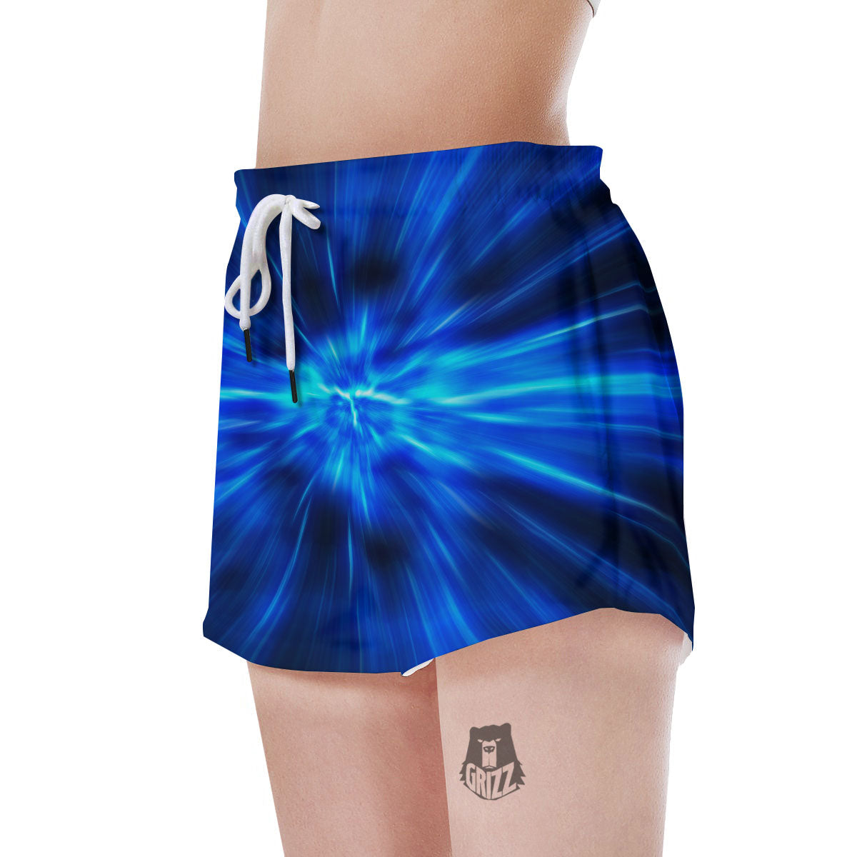 Vortex Lightspeed Print Women's Shorts-grizzshop