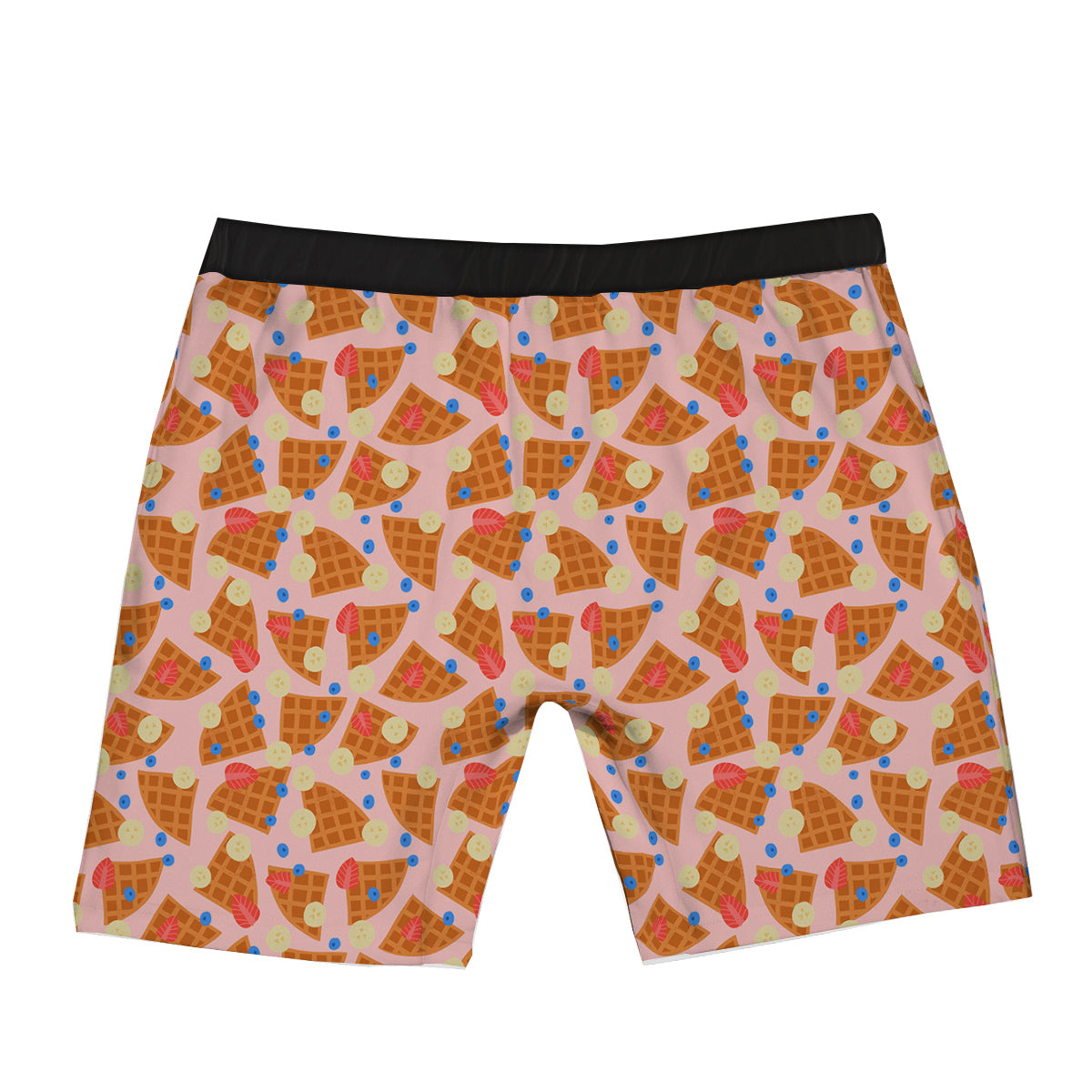 Waffle Print Cute Pattern Boxer Briefs-grizzshop