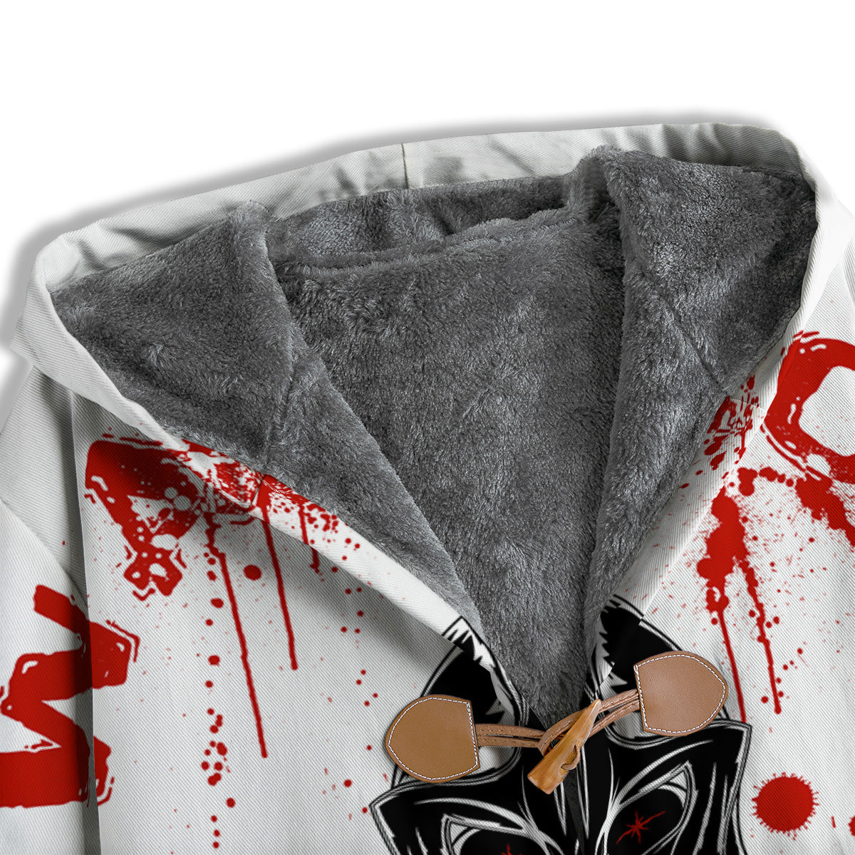 Warrior Bloody Spartan Print Men's Windbreaker Jacket