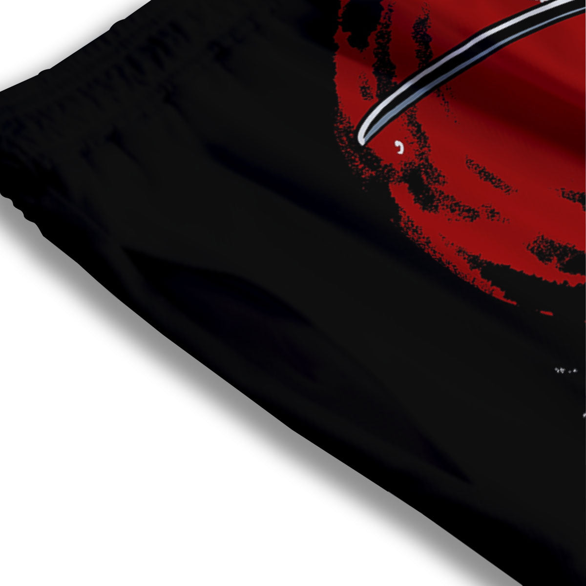 Warrior Samurai Dark Print Mesh Shorts