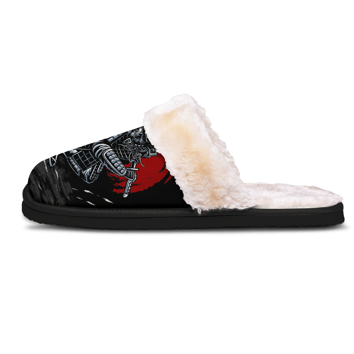 Warrior Samurai Dark Print Slippers-grizzshop