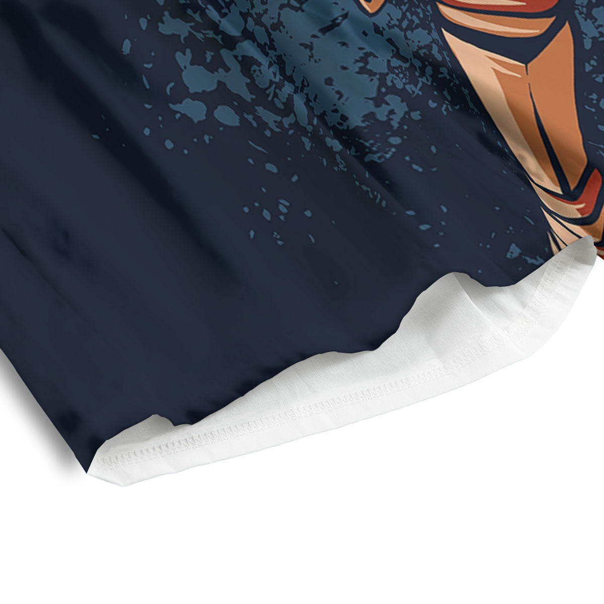 Warrior Spartan Print Men's Athletic Shorts