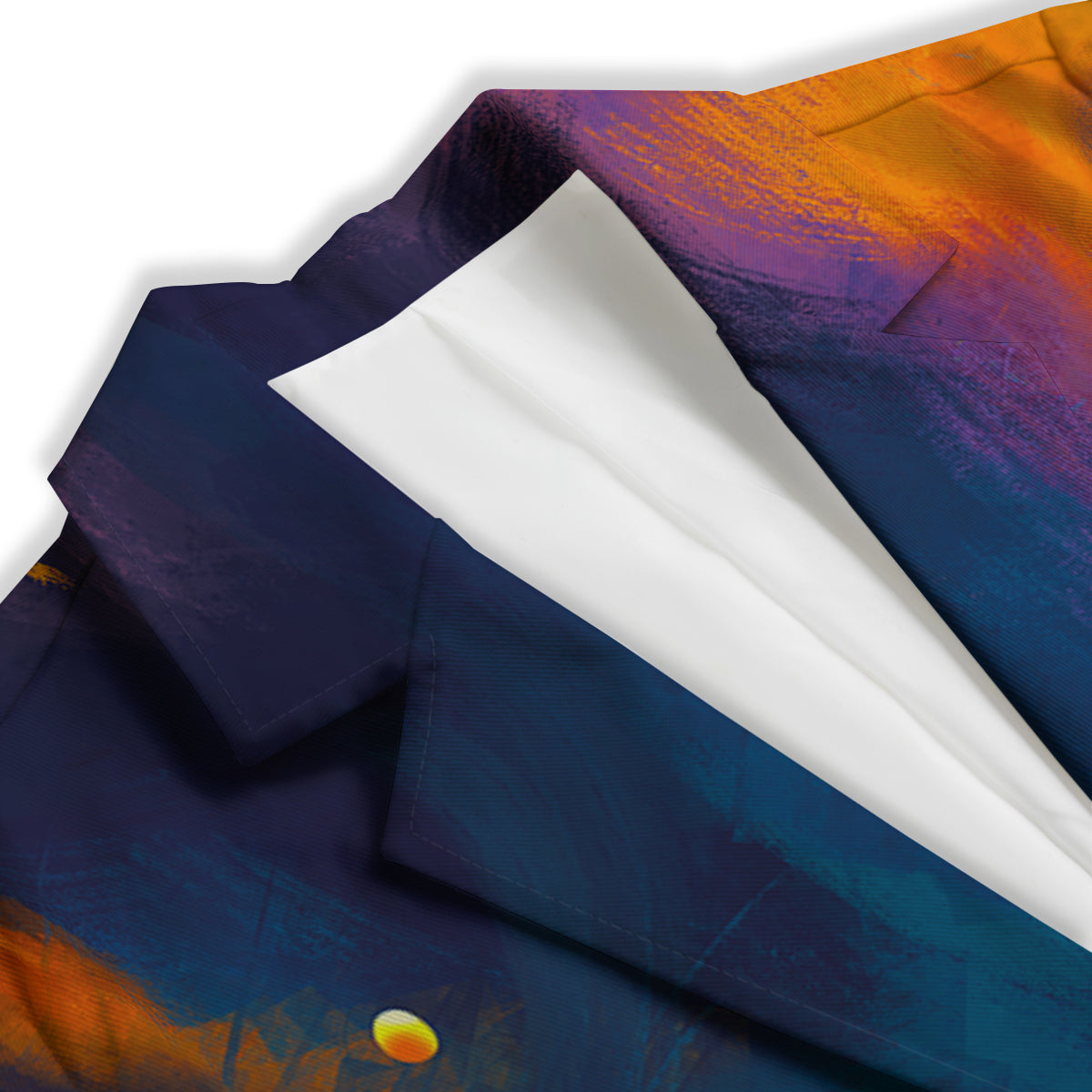 Watercolor Balloons And Storm Print Women's Blazer-grizzshop