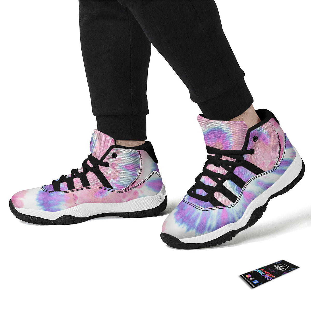 Watermelon Cute Pineapple Print Pattern Black Bball Shoes-grizzshop