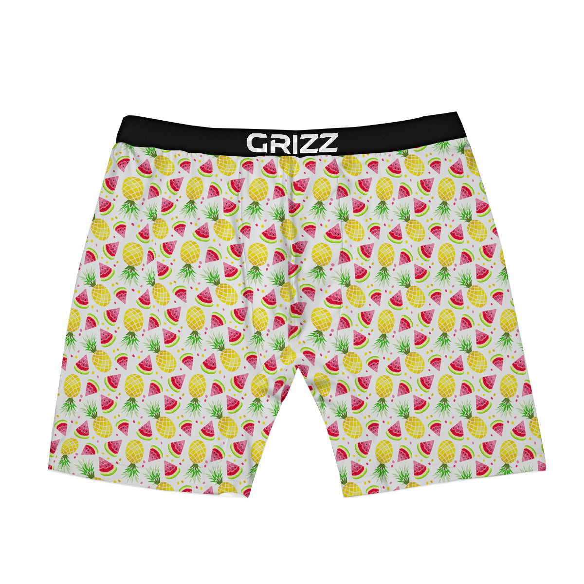 Watermelon Cute Pineapple Print Pattern Boxer Briefs-grizzshop
