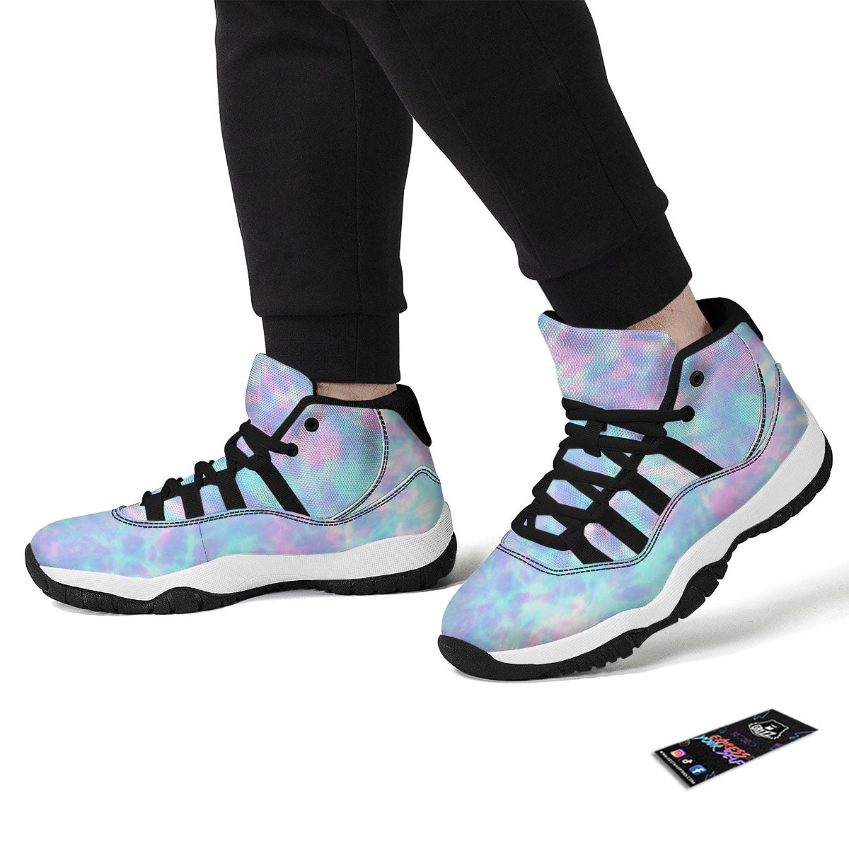 Watermelon Cute Tropical Print Pattern Black Bball Shoes-grizzshop