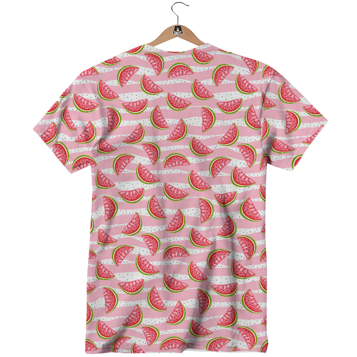 Watermelon Pieces Cute Print Pattern T-Shirt-grizzshop