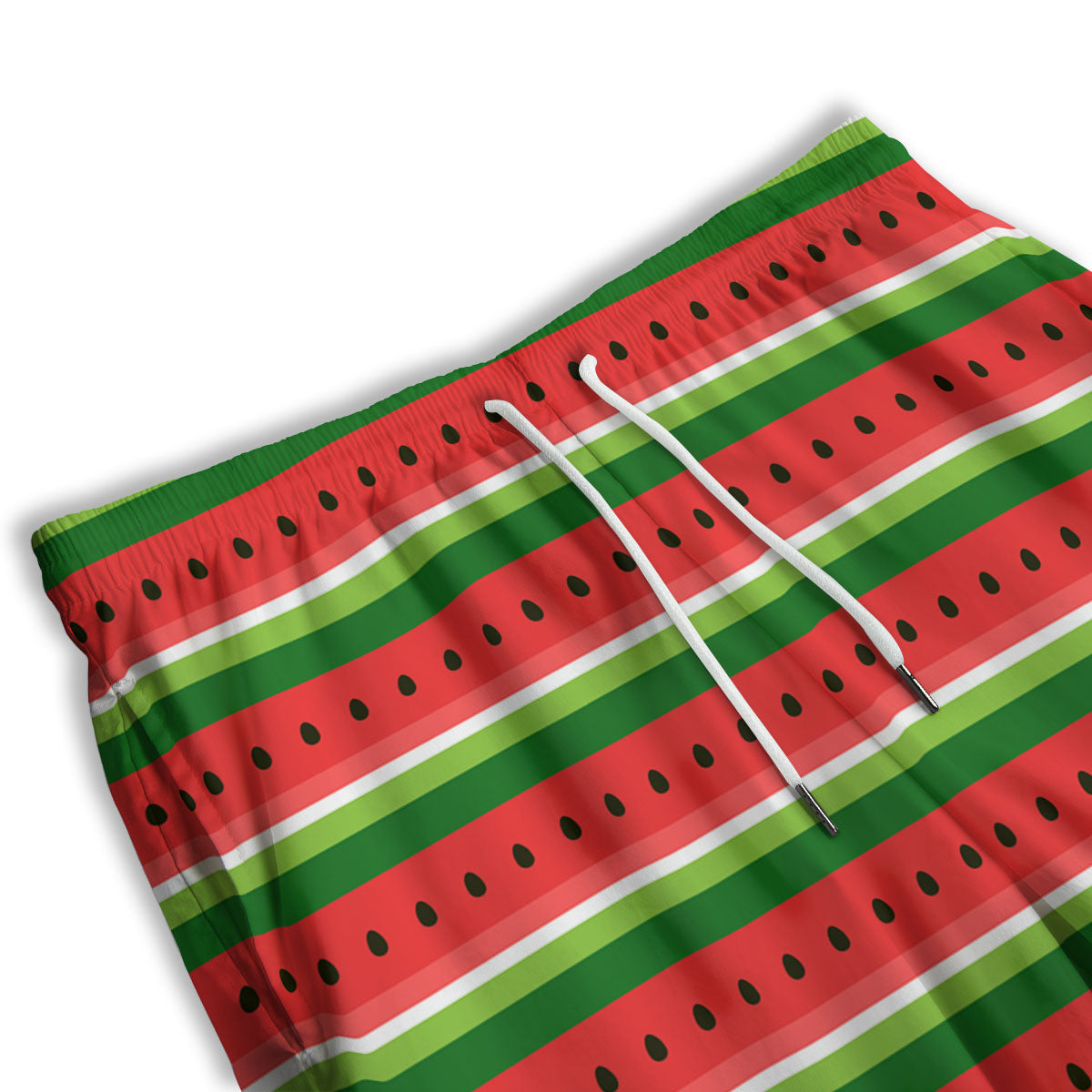 White Cow And Hot Pink Print Men's Athletic Shorts