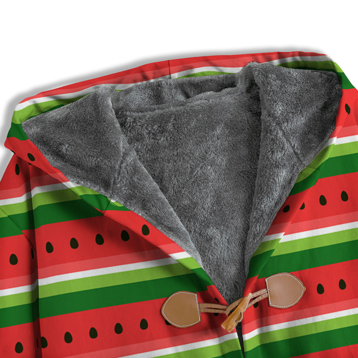 Watermelon Stripes Green Print Pattern Men's Windbreaker Jacket-grizzshop