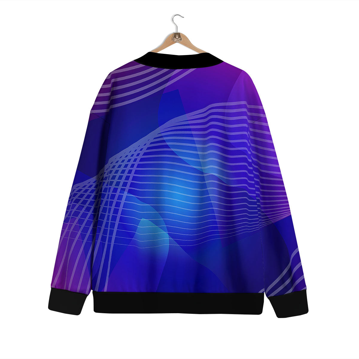 Wave EDM Print Cardigan-grizzshop