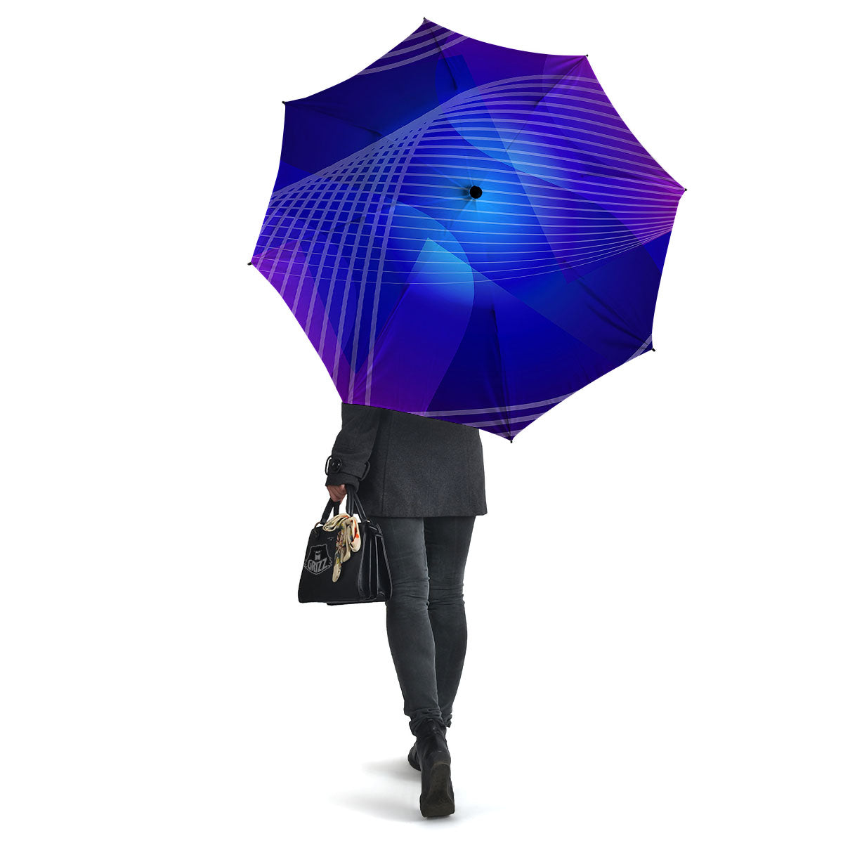 Wave EDM Print Umbrella-grizzshop