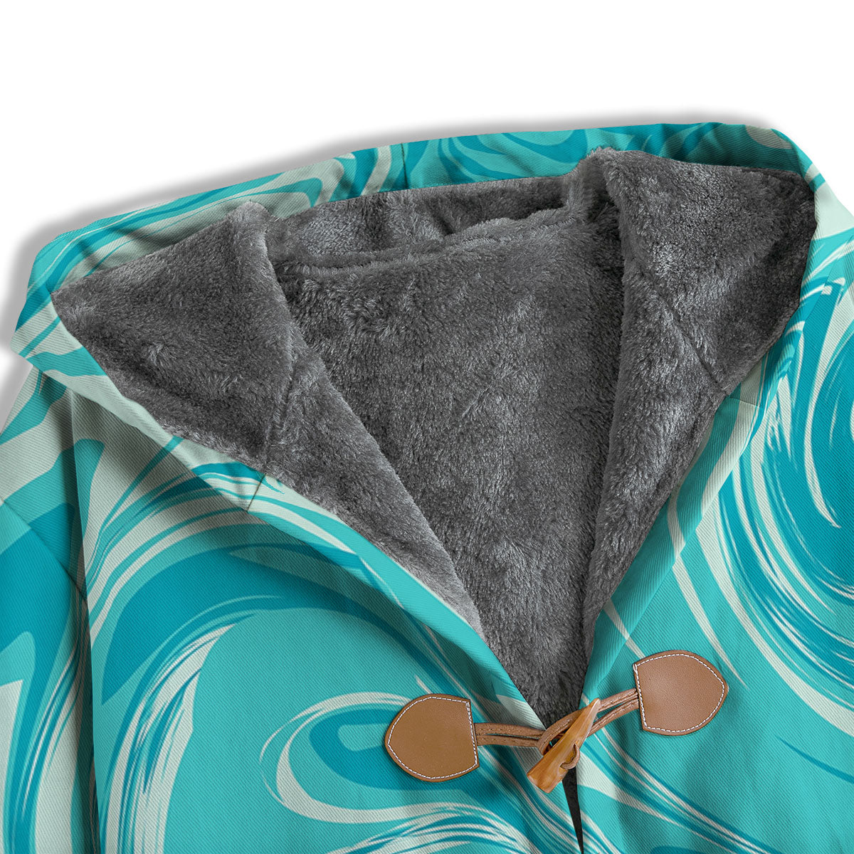 Wave Psychedelic Print Pattern Men's Windbreaker Jacket-grizzshop