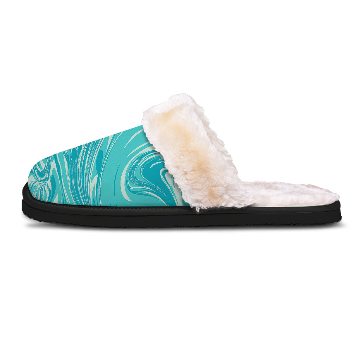 Wave Psychedelic Print Pattern Slippers-grizzshop