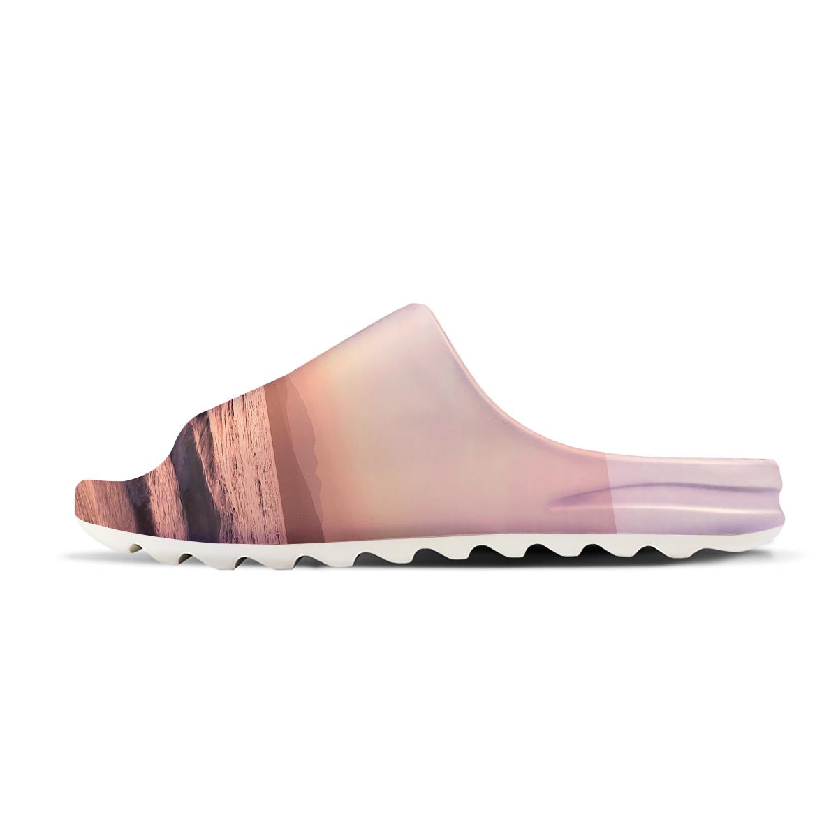 Wave Sunrise Print Sandals-grizzshop