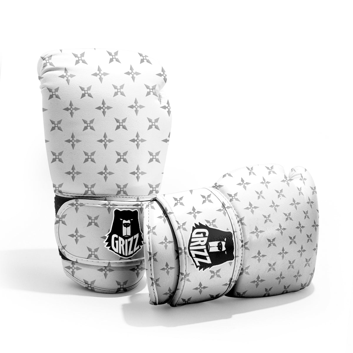 Weapon Ninja Print Pattern Sparring Gloves-grizzshop