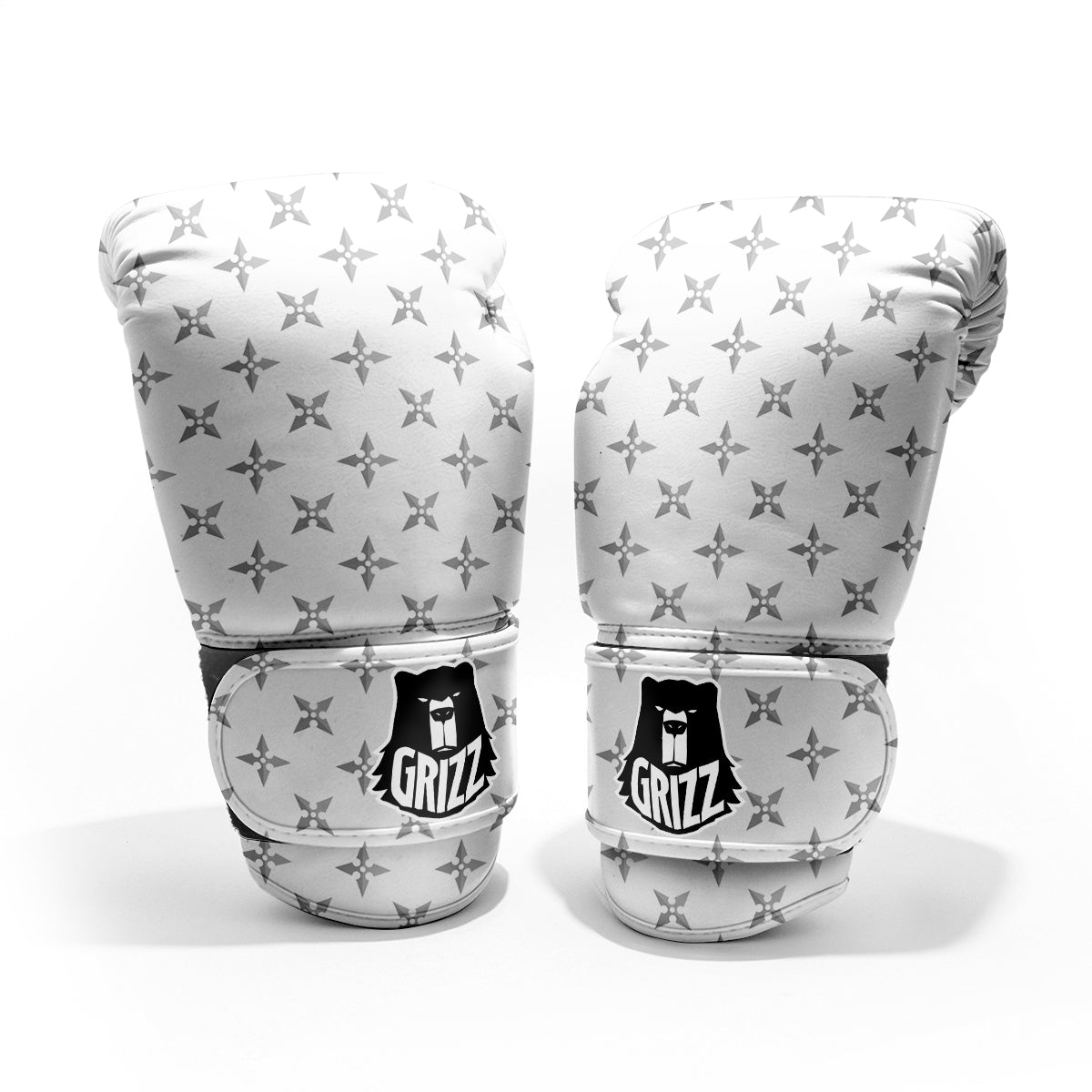 Weapon Ninja Print Pattern Sparring Gloves-grizzshop