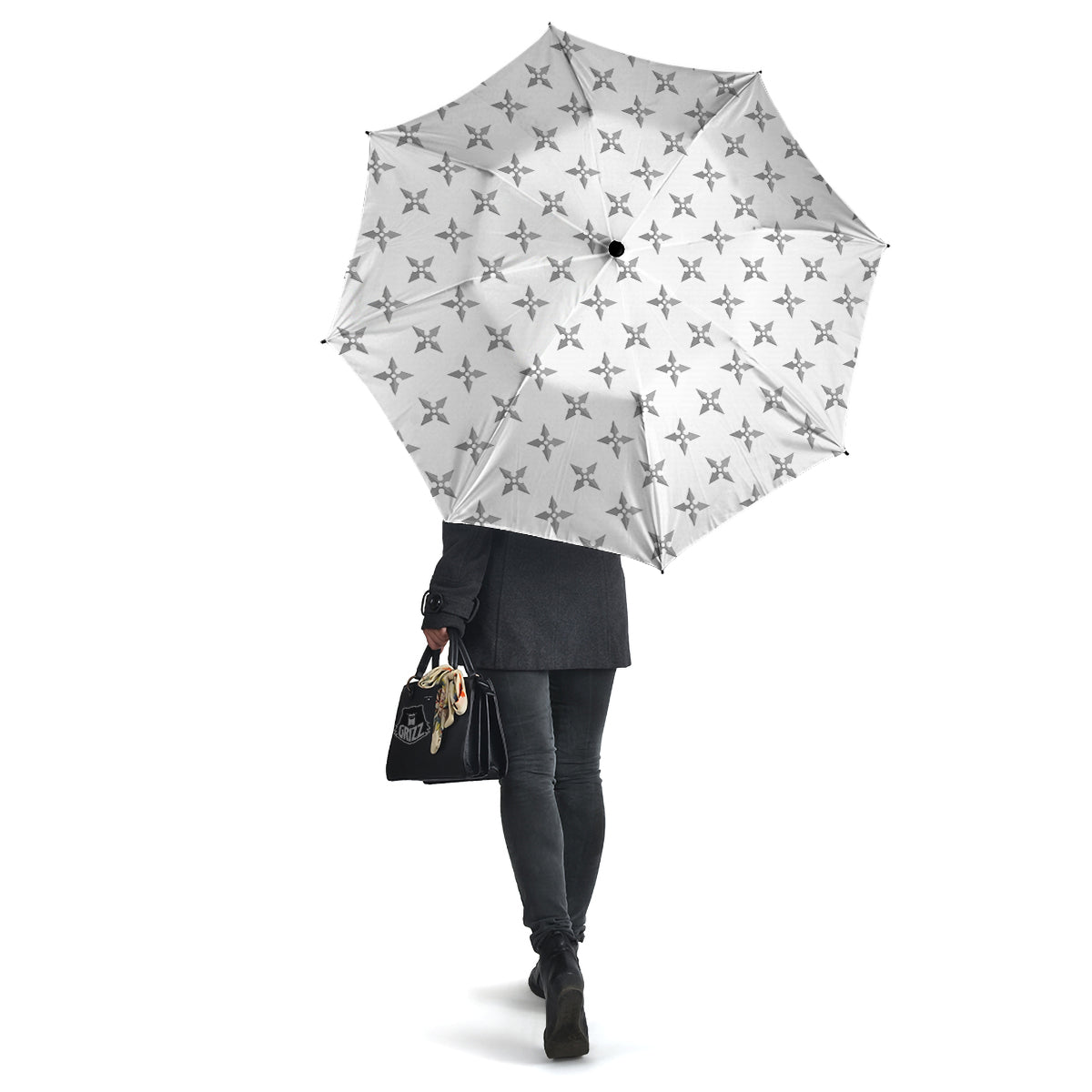 Weapon Ninja Print Pattern Umbrella-grizzshop