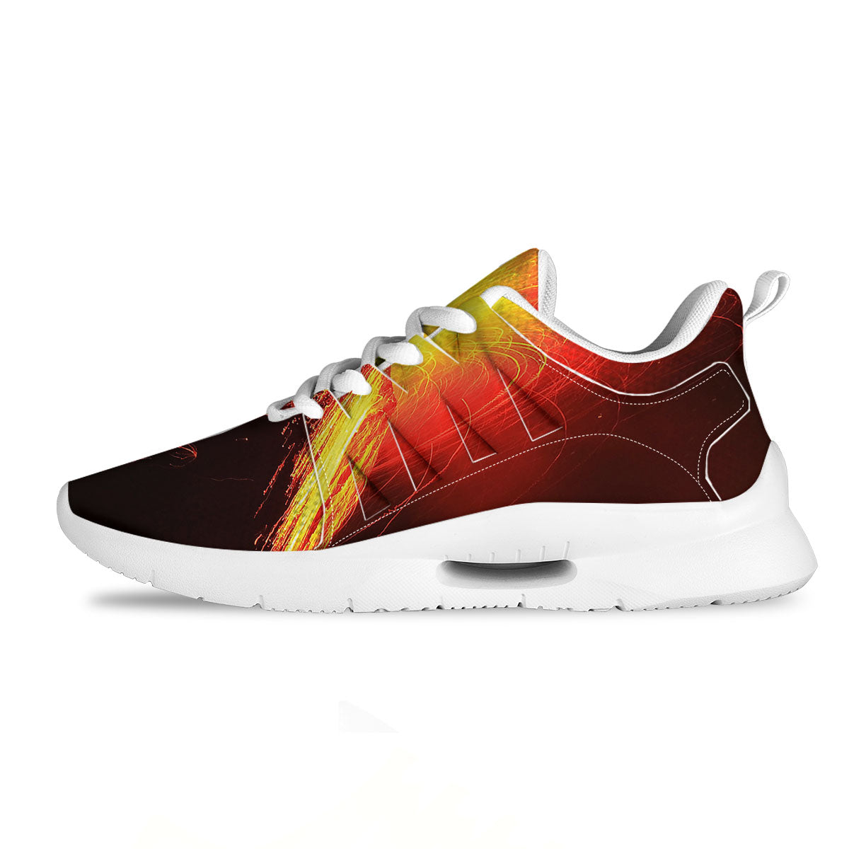 Weed Leaf Purple Print Pattern Tennis Shoes-grizzshop