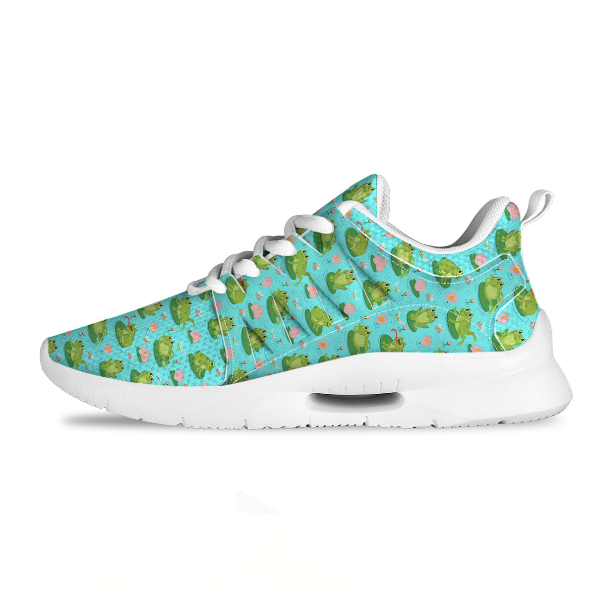 White American Plaid And Blue Red Print Tennis Shoes-grizzshop