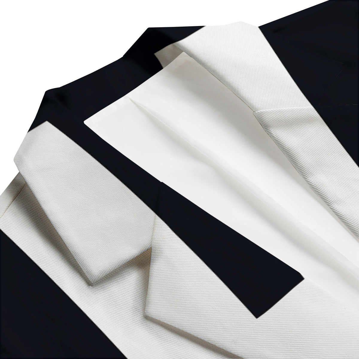 White And Black Pisces Sign Print Men's Blazer-grizzshop