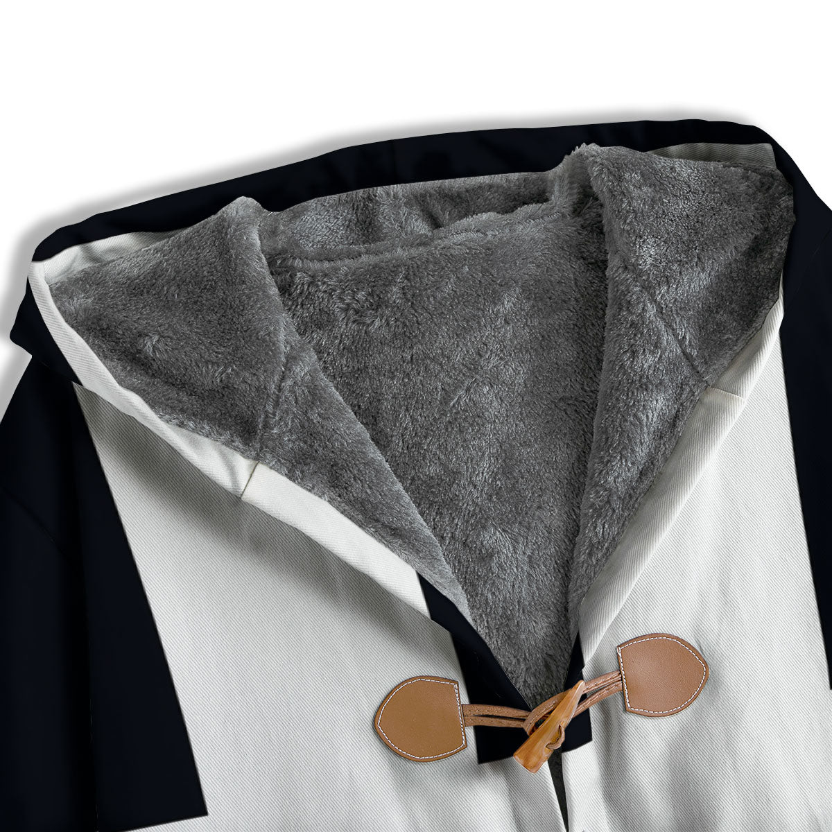 White And Black Pisces Sign Print Men's Windbreaker Jacket-grizzshop