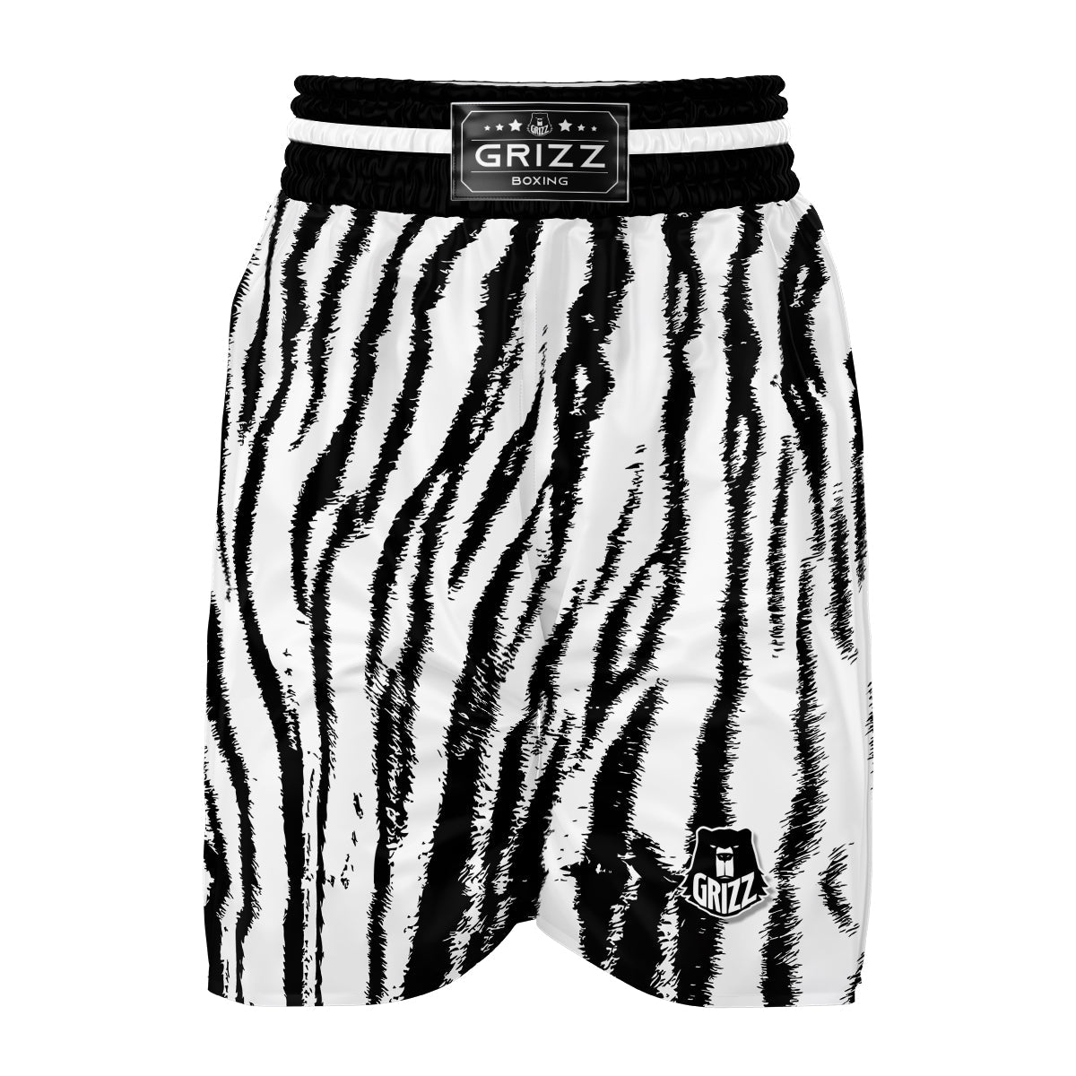 White Tiger Boxing Shorts-grizzshop