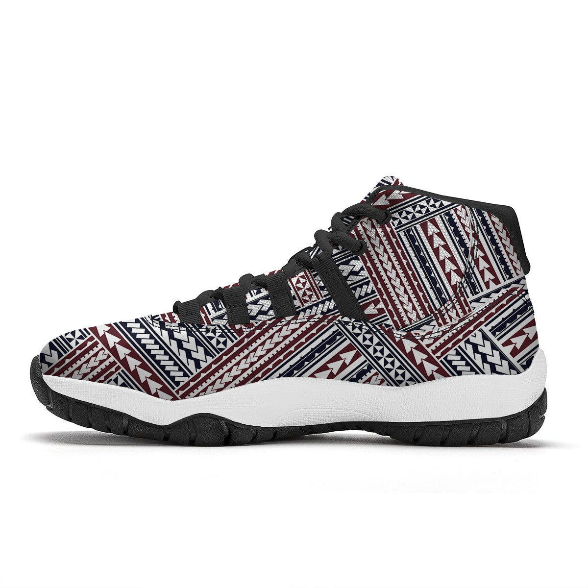 Wicca Gothic Curse Print Pattern Black Bball Shoes-grizzshop
