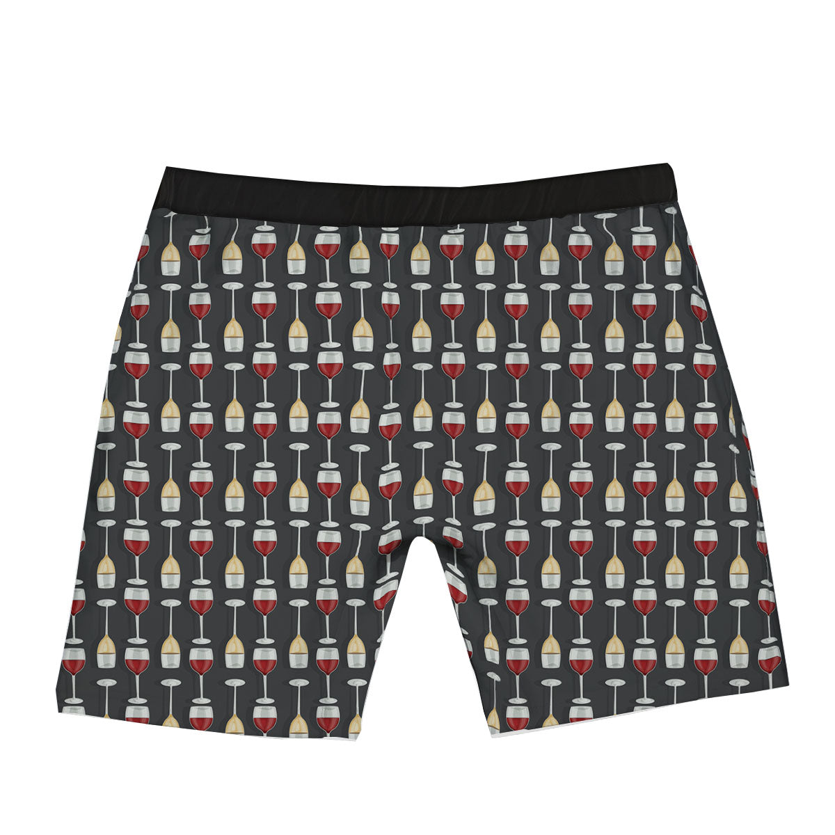 Wine Glasses Print Pattern Boxer Briefs-grizzshop