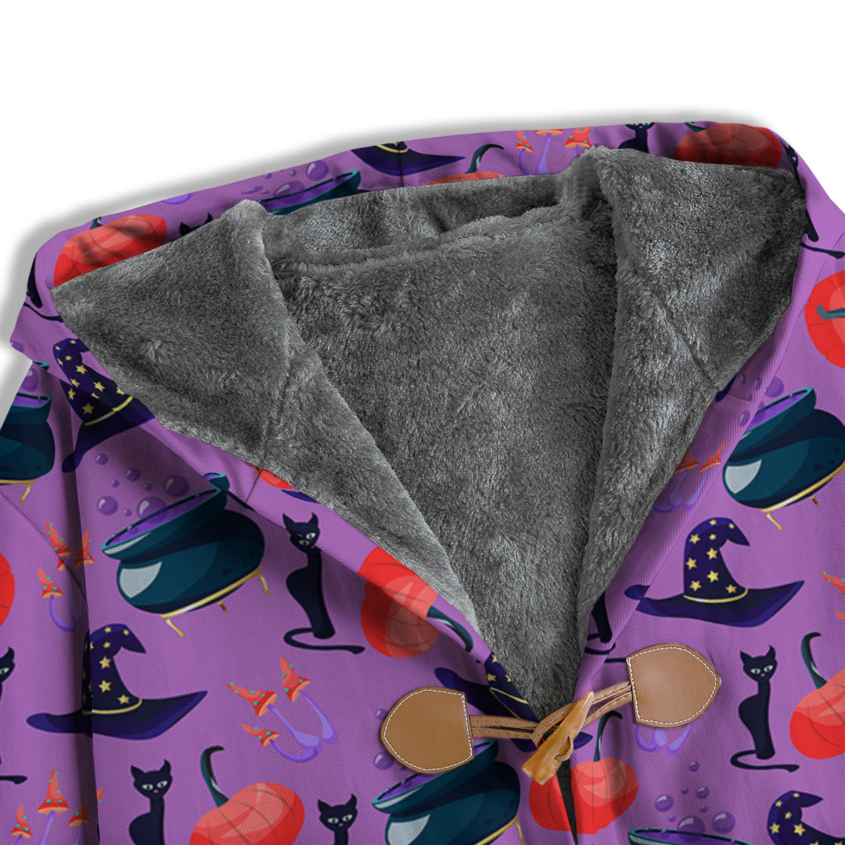 Witch Cauldron Halloween Print Pattern Men's Windbreaker Jacket-grizzshop