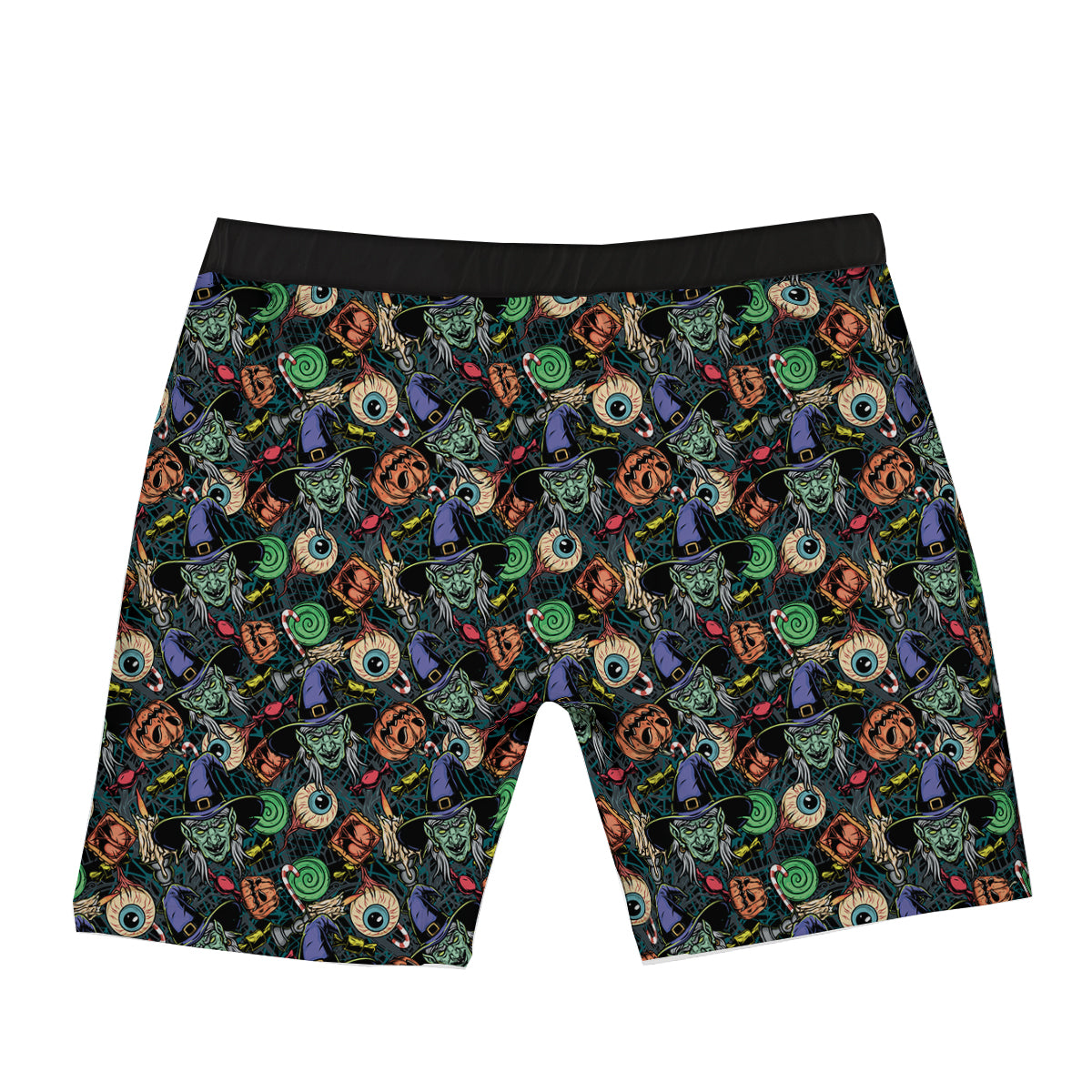 Witch Halloween Elements Print Pattern Boxer Briefs-grizzshop