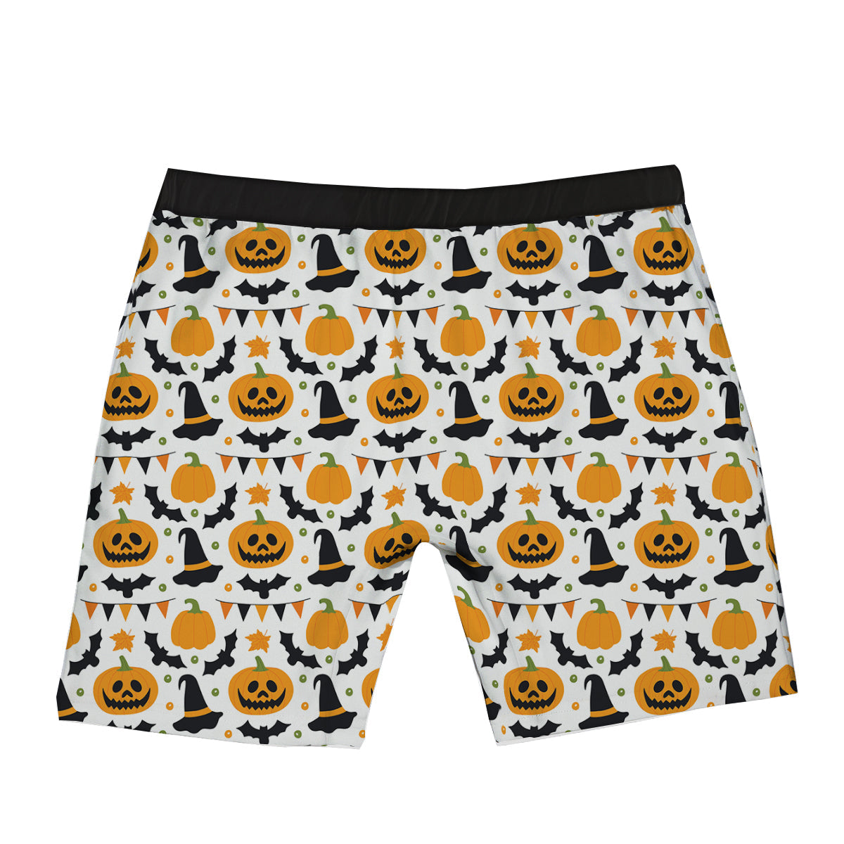 Witch Hat Halloween Print Pattern Boxer Briefs-grizzshop