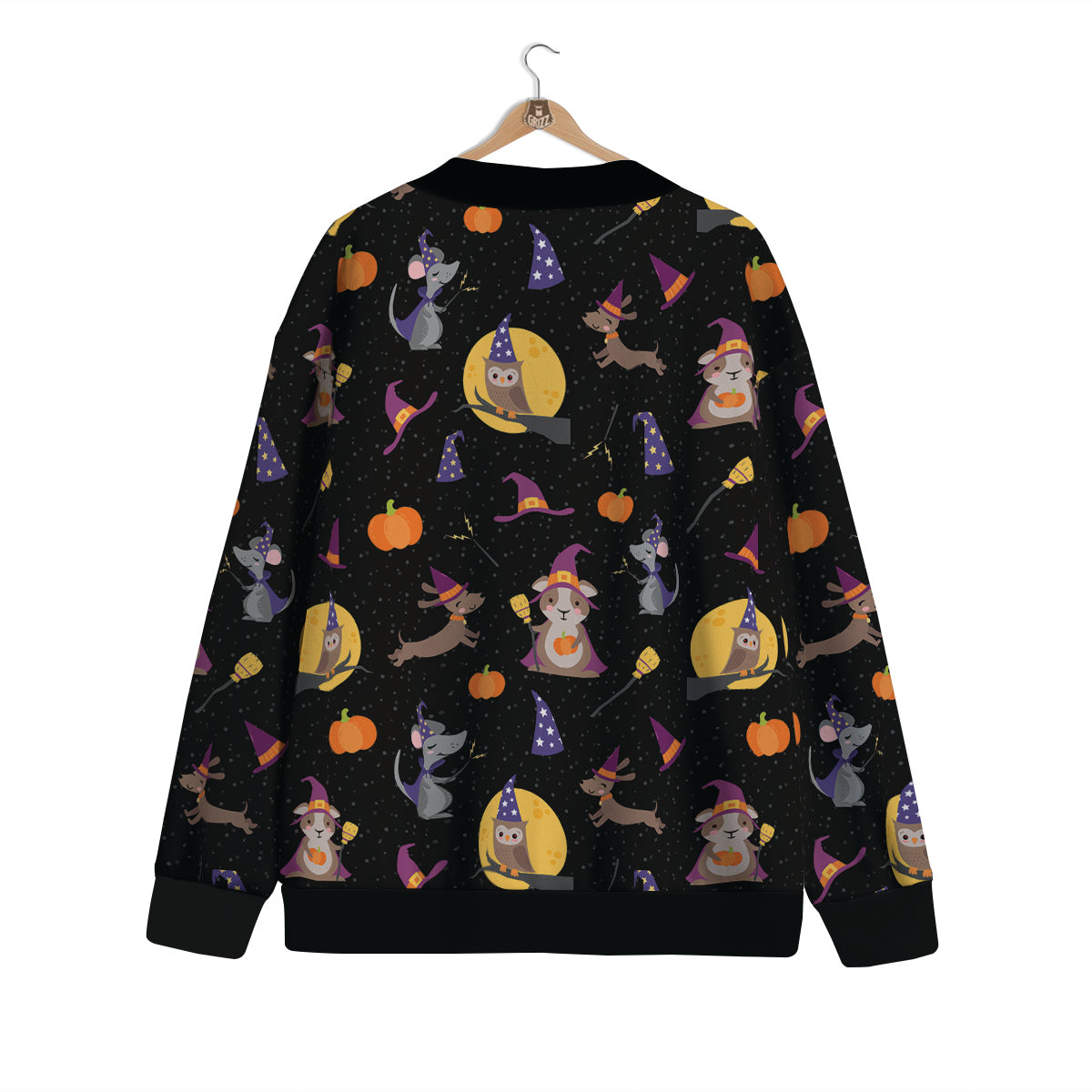 Wizard Animal Print Pattern Cardigan-grizzshop