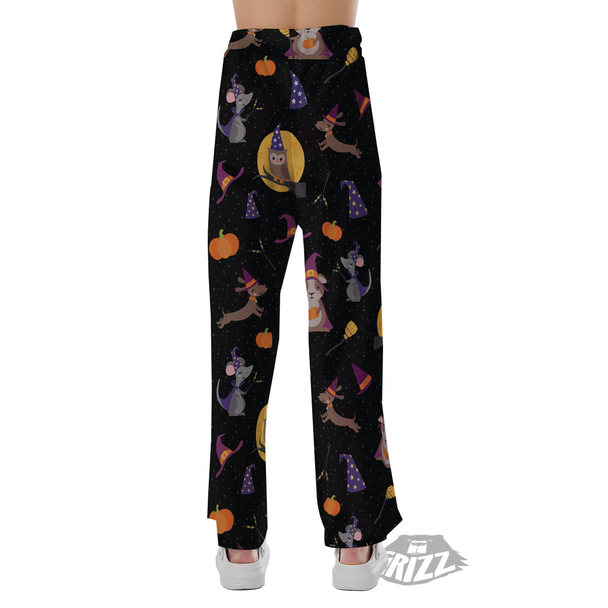 Wizard Animal Print Pattern Pajama Pants-grizzshop